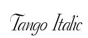 Tango Italic