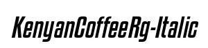 KenyanCoffeeRg-Italic