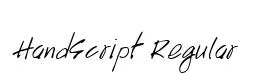 HandScript Regular