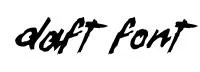 Daft Font