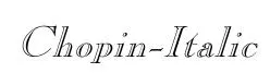 Chopin-Italic