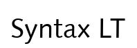 Syntax LT