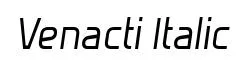 Venacti Italic