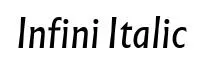 Infini Italic