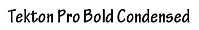 Tekton Pro Bold Condensed