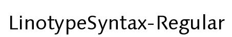 LinotypeSyntax-Regular
