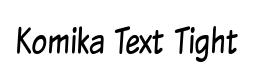 Komika Text Tight