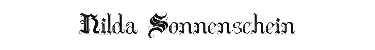 Hilda Sonnenschein Hilds preview