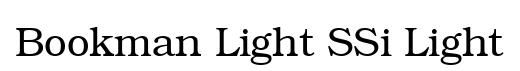 Bookman Light SSi Light