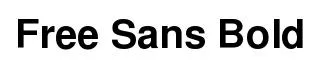 Free Sans Bold