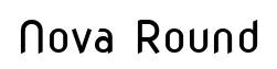 Nova Round original font preview