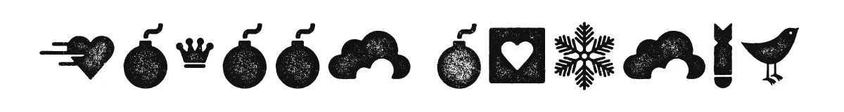 Veneer Extras font preview