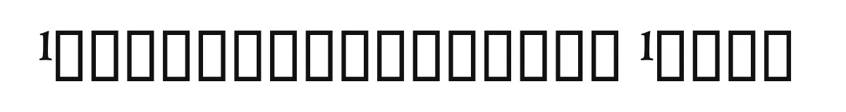 LinotypeGianotten Light original font preview