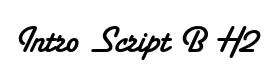 Intro Script B H2