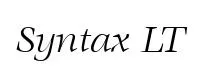 Syntax LT