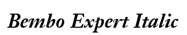 Bembo Expert Italic