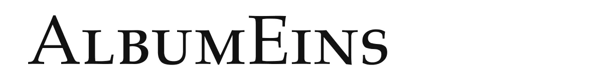 AlbumEins font preview