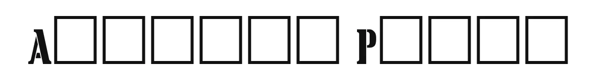 Aquinas Plain original font preview