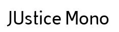 JUstice Mono original font preview