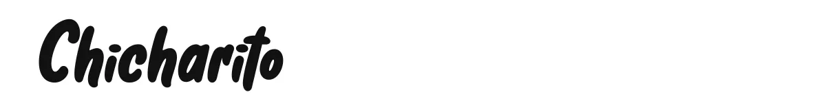 Chicharito original font preview