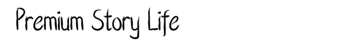 Premium Story Life font preview