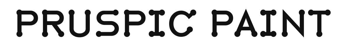Pruspic Paint original font preview