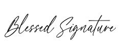 Blessed Signature
