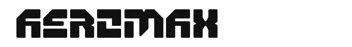 Aeromax original font preview