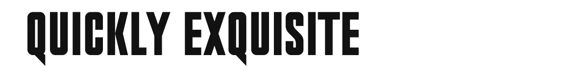 Quickly Exquisite original font preview