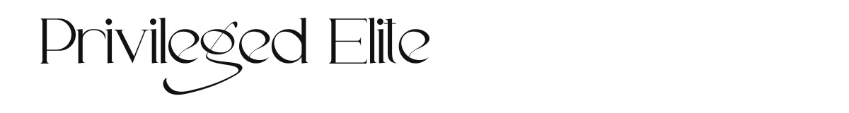 Privileged Elite original font preview