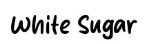 White Sugar