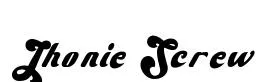 Jhonie Screw