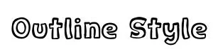 Outline Style