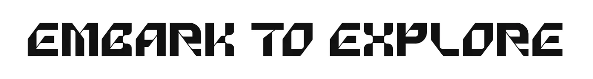 Embark To Explore font preview