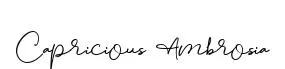 Capricious Ambrosia