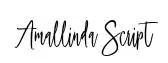 Amallinda Script font preview