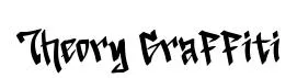 Theory Graffiti font preview