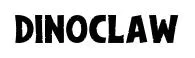 Dinoclaw font preview