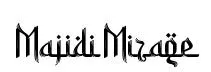 Majidi Mirage font preview