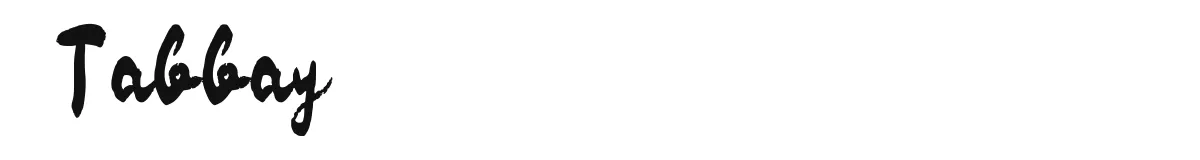 Tabbay original font preview