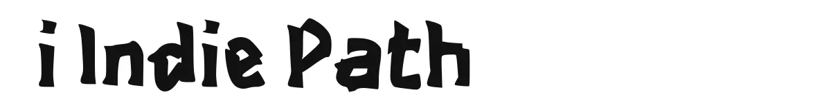 i Indie Path font preview