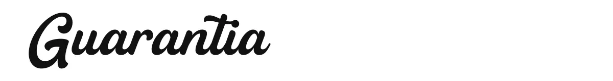 Guarantia font preview