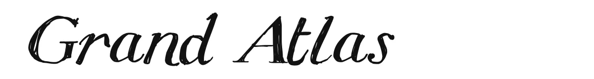 Grand Atlas font preview