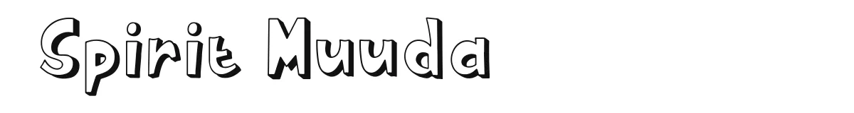 Spirit Muuda font preview