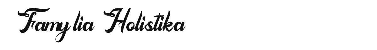 Famylia Holistika font preview