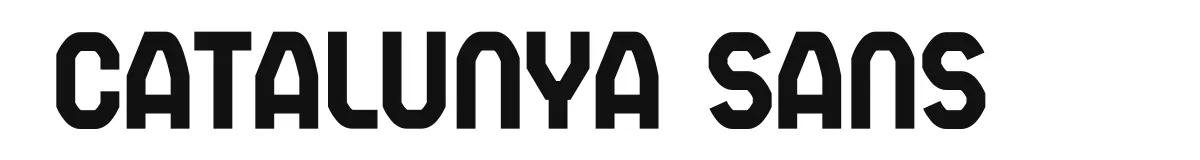 Catalunya Sans original font preview