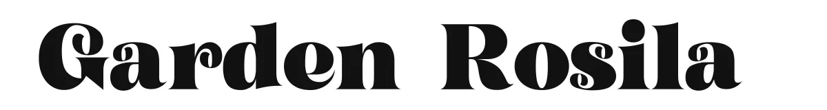 Garden Rosila font preview