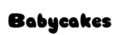 Babycakes original font preview
