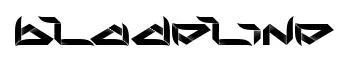 bladeline original font preview