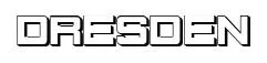 Dresden original font preview